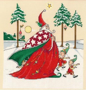 Stickvorlage Imaginating - Christmas Wizard