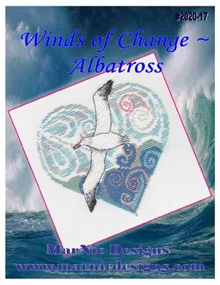 Stickvorlage MarNic Designs - Winds Of Change - Albatross