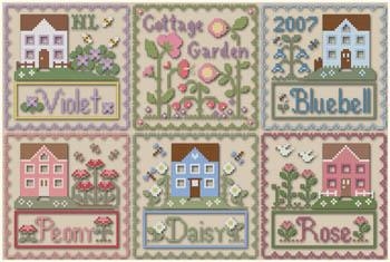 Stickvorlage Country Cottage Needleworks - Cottage Garden