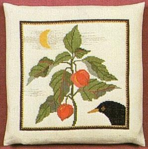 Haandarbejdets Fremme - Kissen Physalis