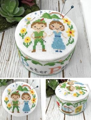 Stickvorlage Tiny Modernist Inc - Fairy Tale Pin Cushions Peter Pan