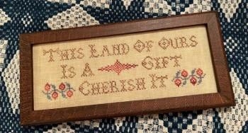 Stickvorlage Homespun Elegance Ltd - This Land Of Ours