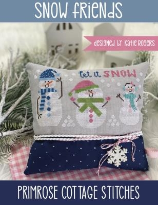 Stickvorlage Primrose Cottage Stitches - Snow Friends