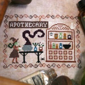 Stickvorlage Bendy Stitchy Designs - Hilde At The Apothecary