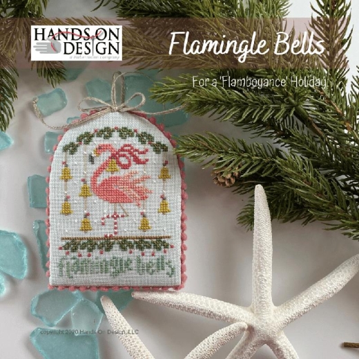 Stickvorlage Hands On Design - Flamingle Bells