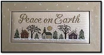 Stickvorlage Kays Frames & Designs - Peace On Earth