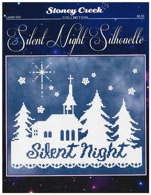 Stickvorlage Stoney Creek Collection - Silent Night Silhouette