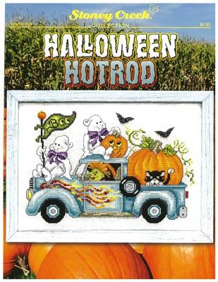 Stickvorlage Stoney Creek Collection - Halloween Hotrod