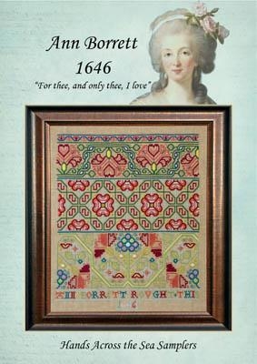 Stickvorlage Hands Across The Sea Samplers - Ann Borrett 1646