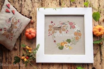 Autumn Garland - Madame Chantilly (Stickvorlage)