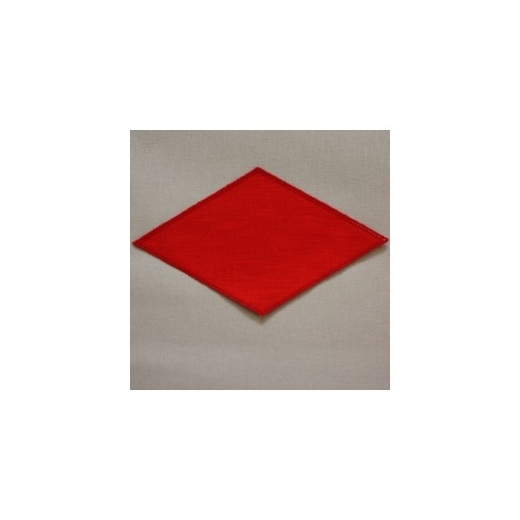 Zweigart Anhäkelform Rhombus hochrot AUSVERKAUF