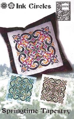 Stickvorlage Ink Circles - Springtime Tapestry