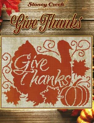 Stickvorlage Stoney Creek Collection - Give Thanks