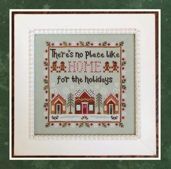 Stickvorlage Country Cottage Needleworks - Home For The Holidays