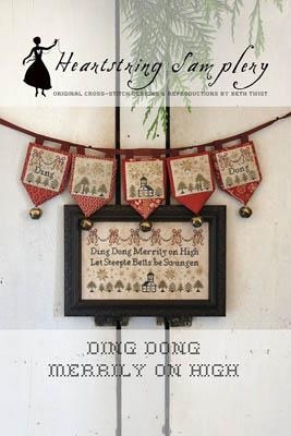 Ding Dong Merrily On High - Heartstring Samplery (Stickvorlage)