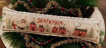 Santaville - Cinnamon Stitck Santa XXVIII - Homespun Elegance Ltd (Stickvorlage)