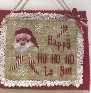 Stickvorlage Romys Creations - Happy Ho Ho Ho