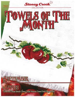 Stickvorlage Stoney Creek Collection - Towels Of The Month September (Ausverkauf)