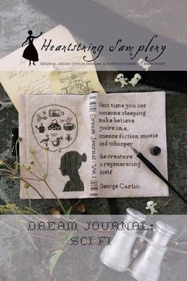 Stickvorlage Heartstring Samplery - Dream Journal 1 - Sci Fi (George Carlin) Ausverkauf