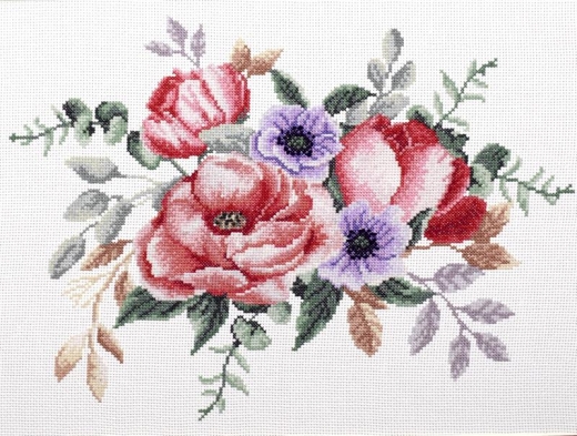 Stickpackung Needleart World - Elegant Bouquet