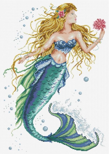 Stickpackung Needleart World - Mermaid Wish