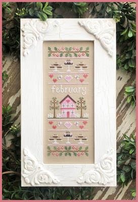 Country Cottage Needleworks - Sampler Of The Month - February