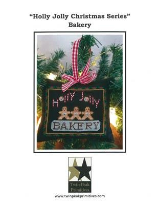 Stickvorlage Twin Peak Primitives - Holly Jolly Christmas Bakery