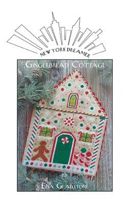 Stickvorlage New York Dreamer - Gingerbread Cottage