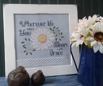 Stickvorlage Vintage Needlearts - Bloom With Grace