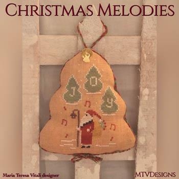 Stickvorlage MTV Designs - Christmas Melodies