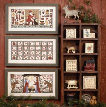 Stickvorlage The Prairie Schooler - Christmas Traditions