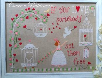 If You Love Somebody - Cuore E Batticuore (Stickvorlage)