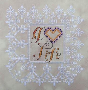 Stickvorlage MarNic Designs - I Love Life