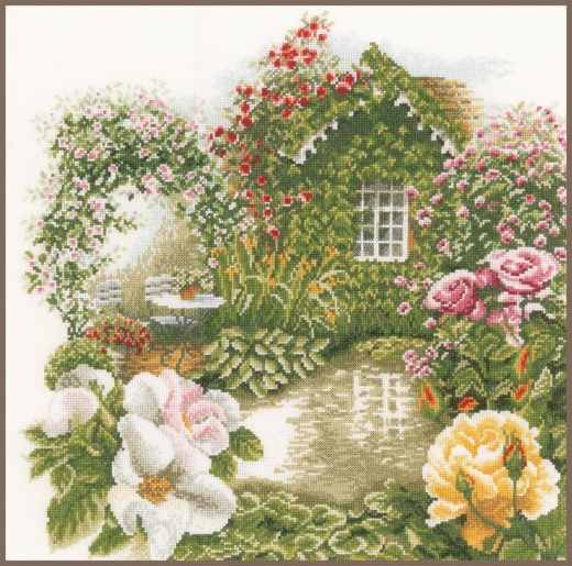Lanarte - Rose garden (Stickpackung)
