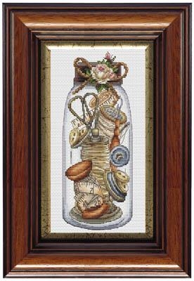 Embroiderers Treasures - Les Petites Croix De Lucie (Stickvorlage)