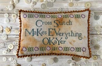 Stickvorlage Lucy Beam - Cross Stitch Makes Everything Okayer