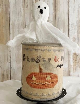 Stickvorlage Lucy Beam - Ghosts And Pumpkins Drumroll (Ausverkauf)