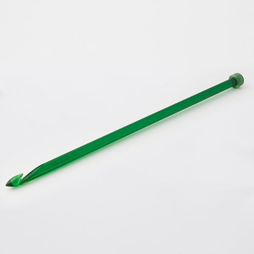 KnitPro Tunesische Häkelnadel Trendz - 9,00 mm grün  AUSVERKAUF