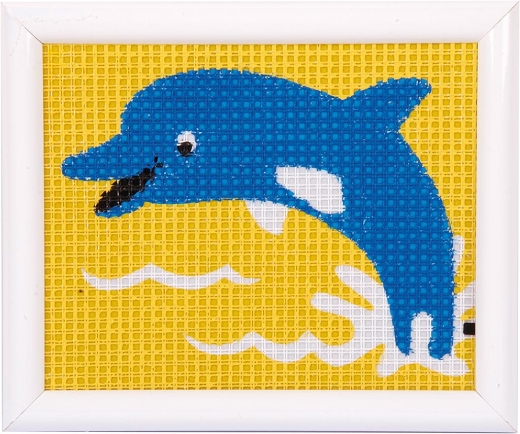 Vervaco Verachtert - Stickbild Delphin