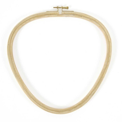 Stickrahmen Holz Dreieck 26,5x26 cm - DMC