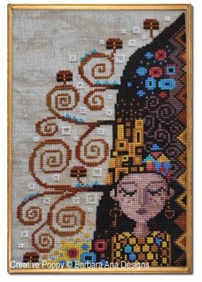 Stickvorlage Barbara Ana - Dreaming Of Klimt