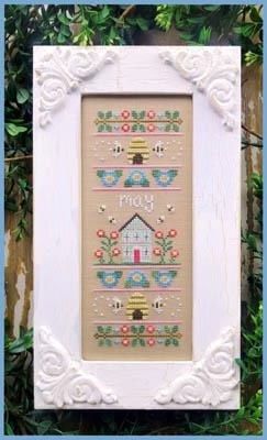 Country Cottage Needleworks - Sampler Of The Month - May