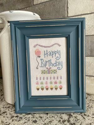 Mini Birthday - From the Heart (Stickvorlage)