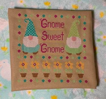 Stickvorlage Pickle Barrel Designs - Spring Gnomes