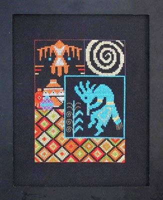 Southwest Kokopelli - Bobbie G. Designs (Stickvorlage)