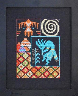 Stickvorlage Bobbie G. Designs - Southwest Kokopelli