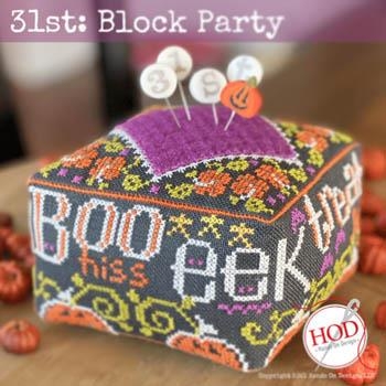 Stickvorlage Hands On Design - 31st Block Party