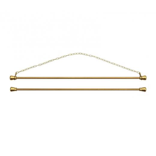 Dekobügel goldfarben 2-teilig 26 cm