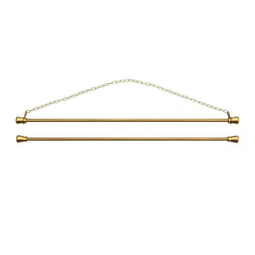 Dekobügel goldfarben 2-teilig 32 cm