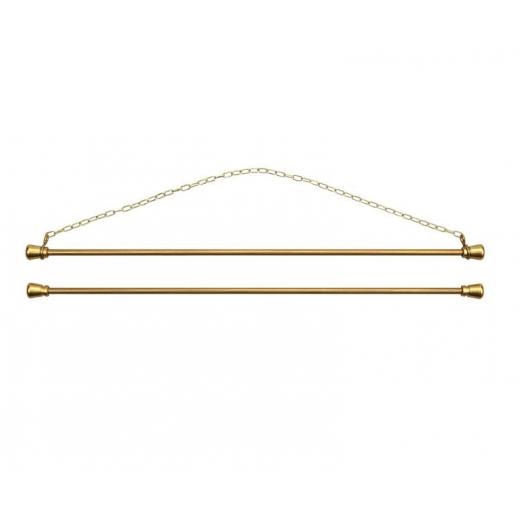 Dekobügel goldfarben 2-teilig 40 cm